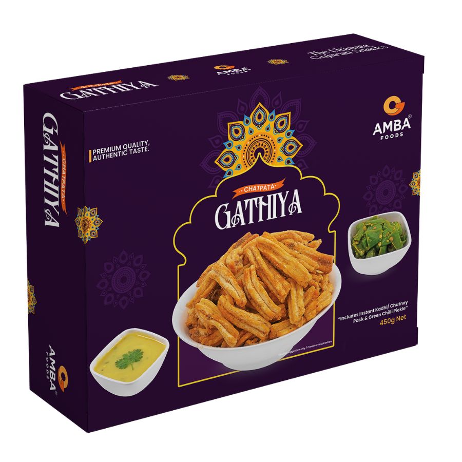 Chutney Gathiya 350g - Amba Foods