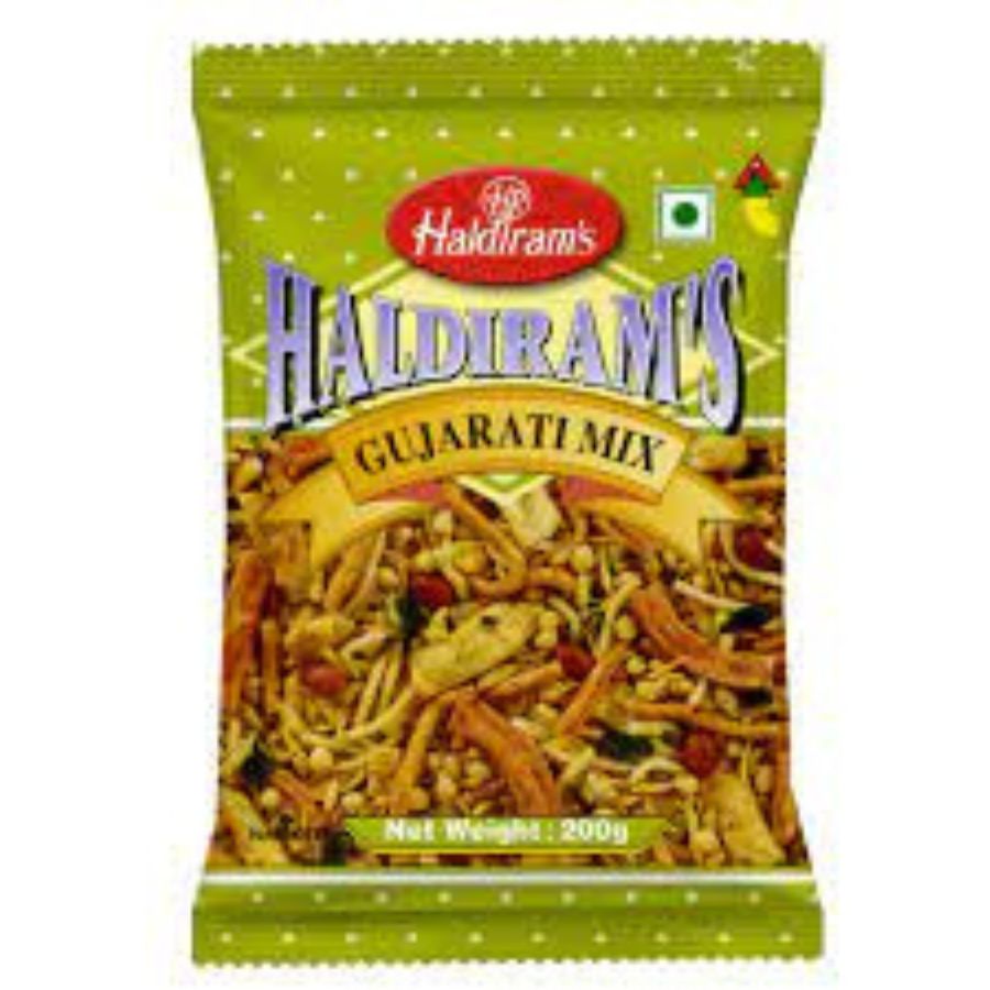 gujrati mixture 200g - haldiram's