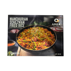 manchurian schezwan fried rice