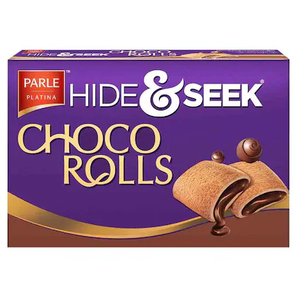 Hide & Seek Choco Rolls 250g- Parle G