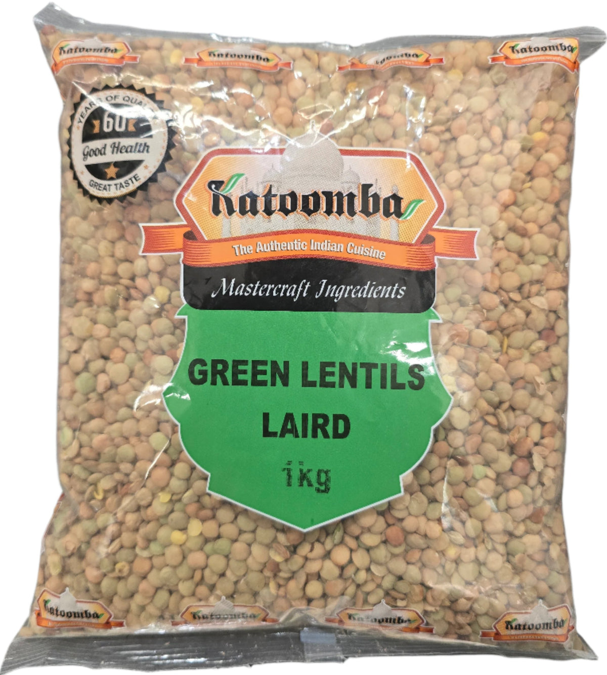 Green lentils Laird 1kg - Katoomba