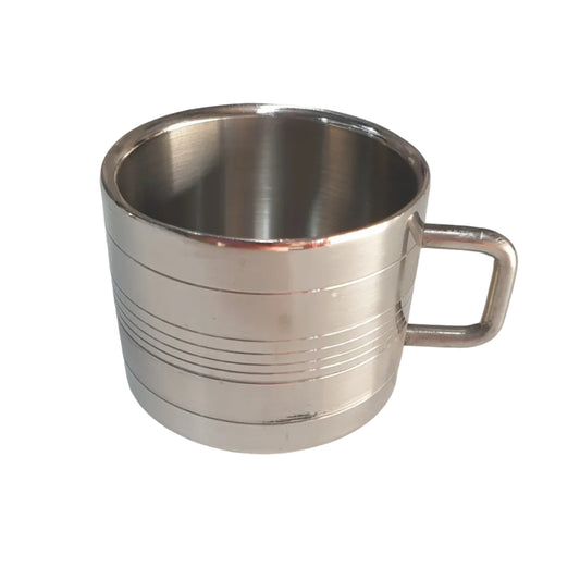 stainless steel tea cup double wall