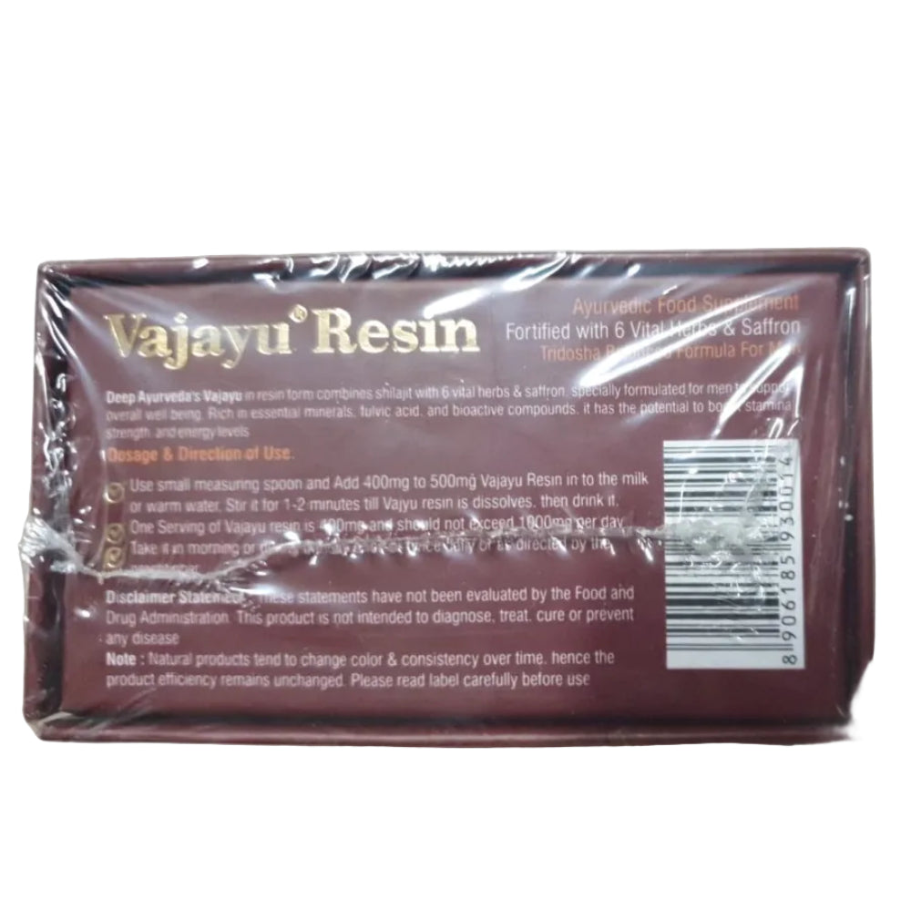 vajayu resin shilajit